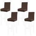 thumbnail image 1 of Stretch Bar Stool Cover for Bar Height Side Chair Slipcovers, 1 of 8