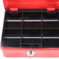 thumbnail image 4 of WALFRONT 1Pc Mini Portable Steel Petty Lockable Cash Money Coin Safe Security Box Household New, Safe Box, Money Safe Box, 4 of 8