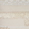 thumbnail image 3 of Butler Specialty Sherpa Square Pouffe in Beige, 3 of 6