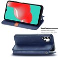 thumbnail image 2 of Case for Samsung Galaxy A32 5G Flip Cover Wallet Flip Cover Magnetic Protective - Blue, 2 of 5