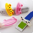 thumbnail image 4 of CAROOTU Toothpaste Squeezers Cute Cartoon Toothpaste Dispenser Cleanser Rolling Holder Bathroom Accessories, 4 of 6