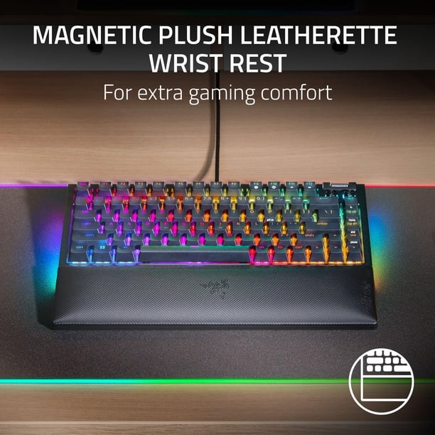 Razer BlackWidow V4 75% Mechanical Gaming Keyboard: Hot Swappable