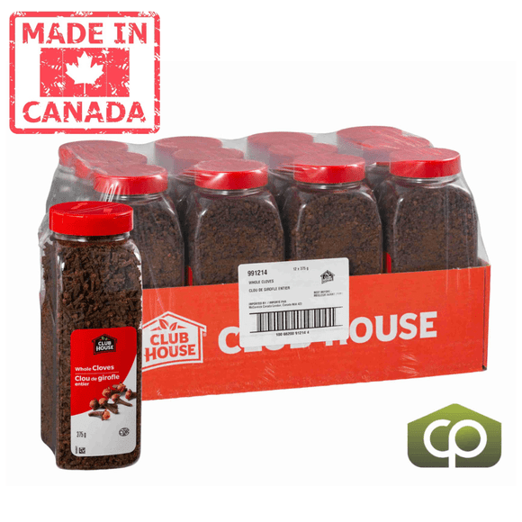 Clubhouse Spice Clove Whole 375 GR (0.83 lbs) (12/Case)