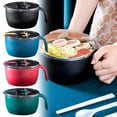 thumbnail image 2 of Microwave Ramen Cooker Bowl Set with Chopsticks Stackable 3-Layer Design 33Oz Large Capacity for Instant Noodles Soup Dishwasher Safe, 1X Instant Noodle Bowl, 2 of 9