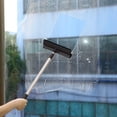 thumbnail image 4 of Grattoir Rétractable pour Verre, Nettoyeur de Fenêtres en Acier Inoxydable, Raclette Réglable avec Poignée Télescopique pour Miroirs et Carreaux de Salle de Bain, Grattoir Portatif pour Verre pour un Nettoyage Facile des Fenêtres, 4 of 6