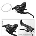 thumbnail image 3 of Shifter s 21 Lightweight Adjustable Wear Resistant ABS Brake for Folding Bike Cycling Left, 3 of 10