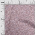 thumbnail image 2 of oneOone Polyester Spandex Dark Rose Brown Fabric Alphabet Sewing Craft Projects Fabric Prints By Yard 56 Inch Wide, 2 of 4