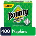 thumbnail image 1 of Bounty Serviettes de Papier, Blanches, 400 Serviettes, 1 of 16