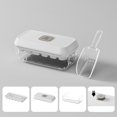 thumbnail image 2 of Bac avec Couvercle Grande Capacité en Silicone pour Glaçons Parfaits et Cubes, 2 of 6