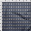 thumbnail image 3 of oneOone Organic Cotton Poplin Twill Fabric Chevron & Tree Block Printed Craft Fabric BTY 42 Inch Wide, 3 of 4