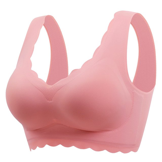 Women's Comfortable And Sexy Transparent Shoulder Strap Cordless Backless Spongeless With Convertible Shoulder Straps