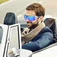 thumbnail image 5 of D Sports Sunglasses For Men Women Outdoor Cycling Windproof Uv Protection Tac Lens Scratch Resistant Waterproof 6 X 4.7 X 1.9 Inches Lightweight Design, 5 of 5