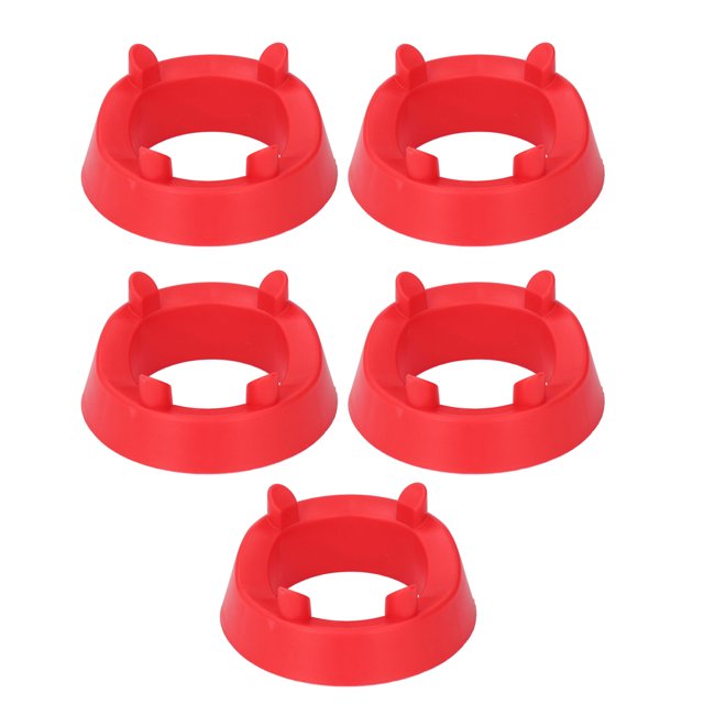 5Pcs Round Ball Display Stand, Plastic Ball Holder For Football Basketball Volleyball