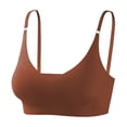 thumbnail image 1 of Timegard Seamless Bras for Women Wireless Spaghetti Strap Full Support Breathable Comfy Daily Bras, 1 of 2