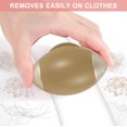 thumbnail image 4 of COFEST Portable and Reusable Lint Remover Sticker with Small Brush and Lid - Effective Hair Removal for Clothes， Compact and Travel-Friendly Design Brown, 4 of 8