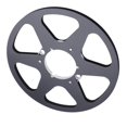 thumbnail image 1 of 1/4 10.5 Inch Empty Tape Reel, Aluminum Alloy 6 Hole Takeup Reel for  Studer, Compatible with Tape Recorder, Replacement Part, 1 of 7