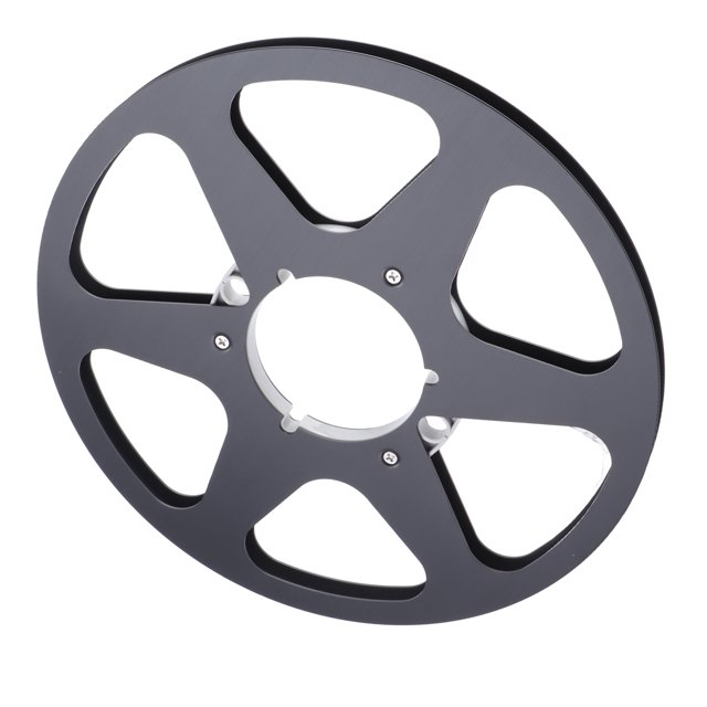 1/4 10.5 Inch Empty Tape Reel, Aluminum Alloy 6 Hole Takeup Reel for Studer, Compatible with Tape Recorder, Replacement Part