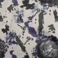 thumbnail image 1 of oneOone Cotton Cambric Teal Blue Fabric Abstract Texture Craft Projects Decor Fabric Printed By The Yard 56 Inch Wide, 1 of 4