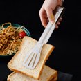 thumbnail image 4 of Food Tong Non-stick Easy to Clean Stainless Steel Long Handle Cooking Clamp Kitchen Tools, 4 of 7