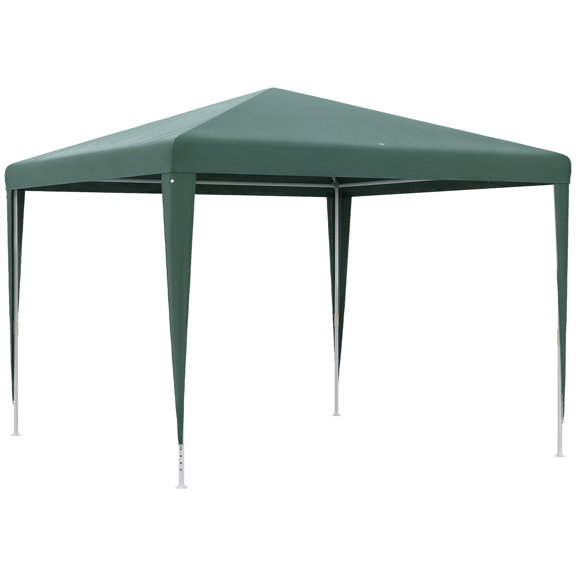 Outsunny Tente de Fête, Auvent de Gazebo Portable Abri pour Événements Vert
