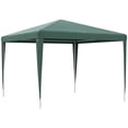 thumbnail image 1 of Outsunny Tente de Fête, Auvent de Gazebo Portable Abri pour Événements Vert, 1 of 10