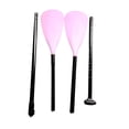 thumbnail image 3 of Almencla Kayak Paddle 4 Sections Detachable Boat Paddle for Surfing Canoeing Kayaking Pink, 3 of 8