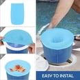 thumbnail image 3 of Vaidha Pool Skimmer Filter Socks For Above Ground And Inground Pool Skimmer Basketnets Fine Mesh Screen Socks For Pool Skimmer Basket 20pcs, 3 of 4