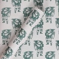 thumbnail image 5 of Papier cadeau de Noël bonshommes de neige et flocons Holiday Time, largeur 30 po, 5 of 5