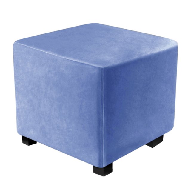 LCXmlly Anti-slip Stool Cover Stretchable Stool Cover Slipcover Stain Resistant and Square for Home Furniture