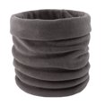 thumbnail image 1 of Fleece Neck Warmer Unisex Solid Color Neck Warmer Fleece Knitted Scarves Warmer Fashion Scarf, 1 of 3