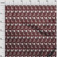 thumbnail image 2 of oneOone Cotton Poplin Fabric Leaves & Floral Block Printed Craft Fabric BTY 42 Inch Wide, 2 of 4