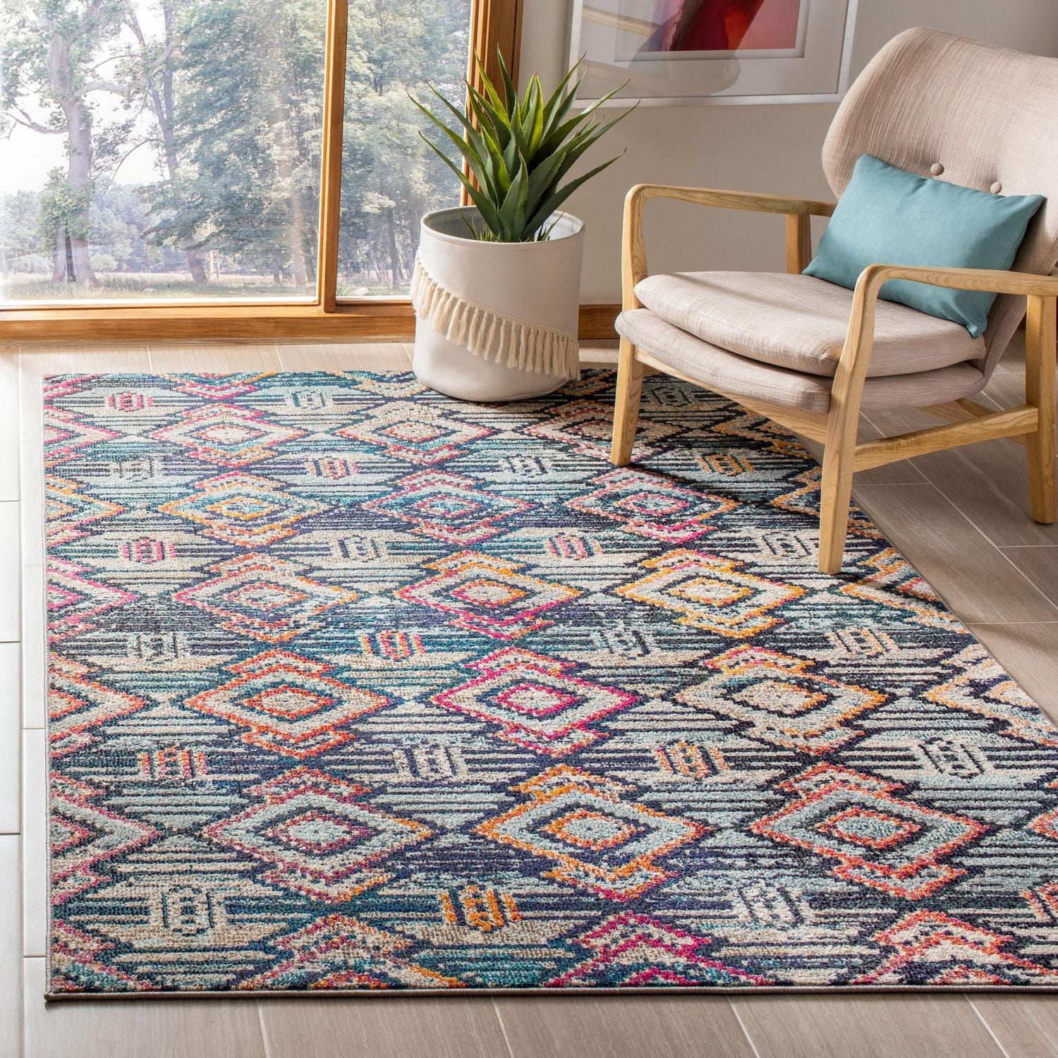 Safavieh Madison Zaman Tapis Géométrique