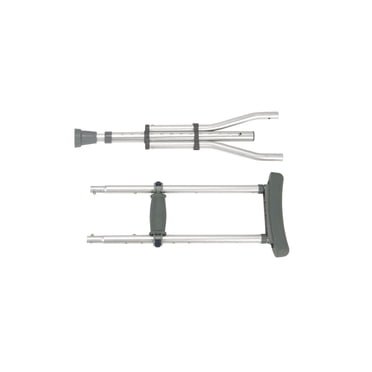 Drive Medical Knock down Universal Aluminum Crutches, 1 Pair