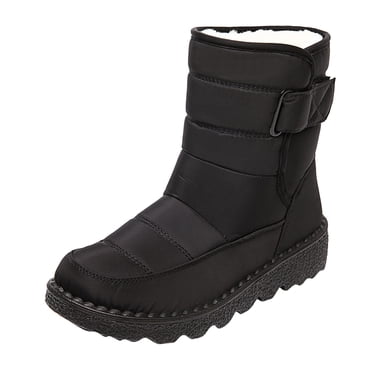 CEHVOM 2021 Hiver Nouvelles Chaussures en Coton Neige Imperméables à Tige Haute Antidérapantes Bottes pour Femmes