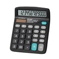 thumbnail image 2 of 12 Bit Solar 837 Calculator Large Screen Power Supply Student Color Office Desktop Computer Multi Color, 2 of 6