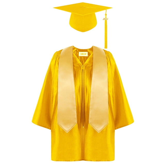 kurtrusly Cloth Toddler Graduation Gown With Tassel For Kids In Kindergarten Graduation Gifts Graduations Cap D