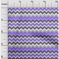 thumbnail image 2 of oneOone Polyester Spandex Medium Purple Fabric Chevron Sewing Craft Projects Fabric Prints By Yard 56 Inch Wide-B0, 2 of 5