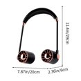 thumbnail image 3 of Jubipavy Hanging Fan USB Charging Portable Mini Fan For Outdoors Gift For The Lazy, 3 of 6
