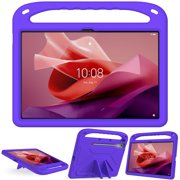 For Lenovo Tab P12 12.7 inch 2023 Case Kids Safe Shockproof with Pencil Holder Tablet Stand Cover For Xiaoxin Pad Pro 12.7'' purple Tab P12 2023 12.7