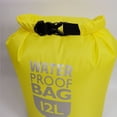 thumbnail image 2 of Yimiti Outdoor 6L12L Dry Waterproof Sack Bag Swimming Rafting For Kayak Boating Storage Bag,Yellow12L, 2 of 9
