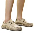 thumbnail image 4 of Semelle Souple à Enfiler Décontractée Confortable Bout Rond Chaussures de Marche Usage Quotidien Femmes Dessus en PU Semelle en Caoutchouc à Enfiler, 4 of 8
