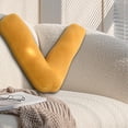 thumbnail image 1 of Decorative English Alphabet Letter Pillows Set - Soft Throw Cushions for Sofa, Bed, Car Interior Decor (38x30cm), 1 of 8