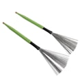 thumbnail image 2 of Drum Brush, Good  Effect Drum Wire Brush  For Drummer Green, 2 of 8