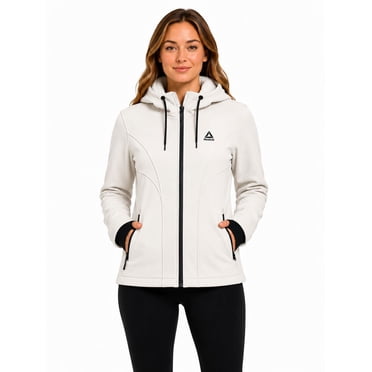 Reebok Women's Softshell Jacket with Sherpa-lined Hood, Sizes XS-XXL