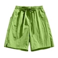 thumbnail image 1 of Birdeem Mens Shorts Mens Summer Casual and Comfortable Drawstring Pocket Elastic Waist Shorts, 1 of 9