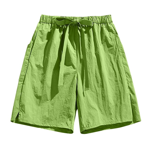 Birdeem Mens Shorts Mens Summer Casual and Comfortable Drawstring Pocket Elastic Waist Shorts
