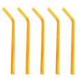 thumbnail image 2 of Reusable Glass Straws  5Pcs Bent Glass Drinking Straws for Smoothies  Milkshakes  Juice  Blue, 2 of 6
