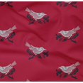 thumbnail image 4 of oneOone Organic Cotton Poplin Twill Fabric Branch & Bird Block Decor Fabric Printed BTY 42 Inch Wide, 4 of 4
