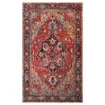 thumbnail image 1 of JML Area Rug 4'x6' Retro Accent Non-Slip Indoor Carpet Yellow & Red Floral Foldable Rugs for Living Room Bedroom Office Home Decor, 1 of 5