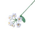 thumbnail image 1 of Birdeem Handmades Bouquet-Small Fresh Simulation Flower Office Garden Decoration Knit Flowers, 1 of 1
